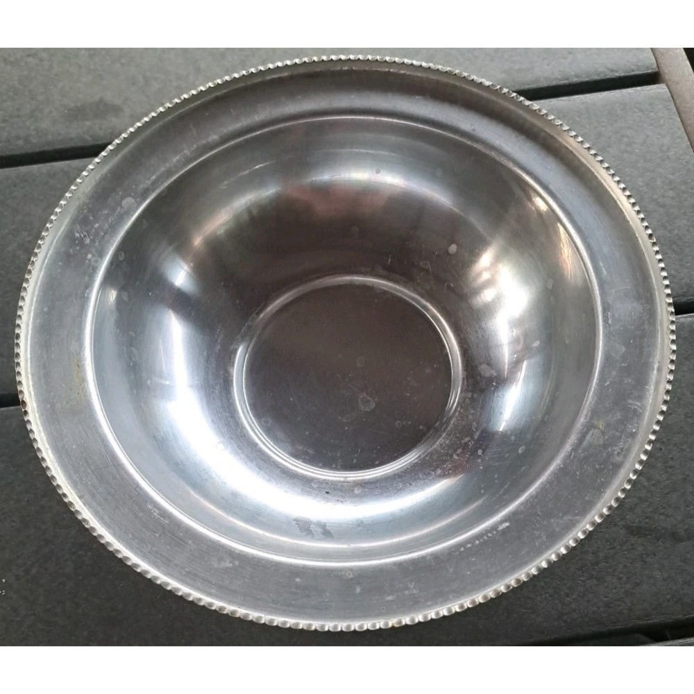 Vtg MCM Continental 557 Hand‎ Wrought Chafing Serving Dish with Lid - Picture 6 of 7